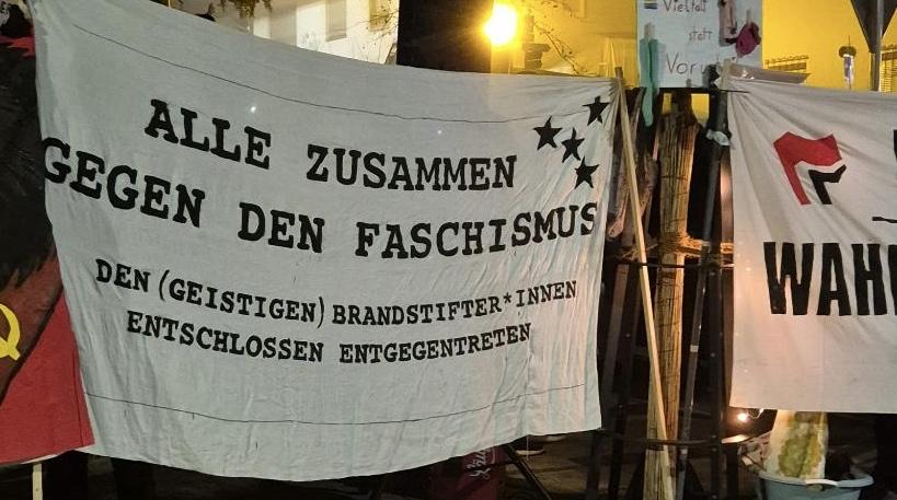 Nachbericht: Gegenprotest zum Auftritt von Beatrix von Storch in Altusried am 17. Januar